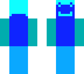 one-colour skin 1:blue