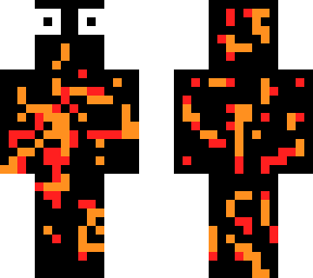 pancake2 tried to swim in lava