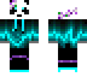 panda flower crown