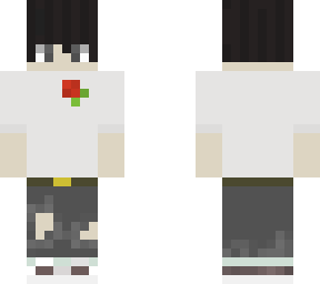 pinchoso vestido de blanco