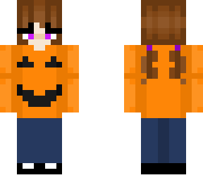 pumpkin girl---skintober day 6