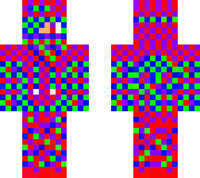 purple green blue red ninja