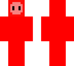 red fall guys character