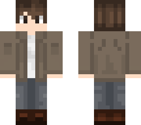 tan jacket person