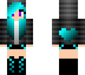 teal warrior girl