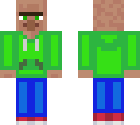 villager in green hoodie 2.0