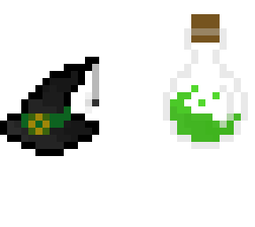 witch pixel art