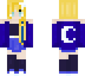 *edited* blonde girl with star outfit