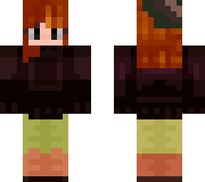 a witch with a flute