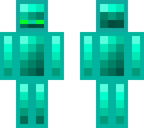 another blocky skin