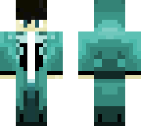 aqua skin with jacket    stage 7  (final stage)