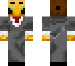 bee in suit