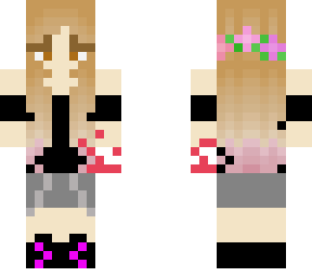 bloody flower crown