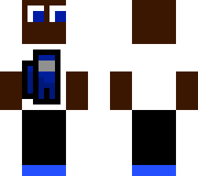 blue astronaut amoung us