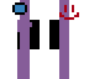 corruption (mix of white and purple)