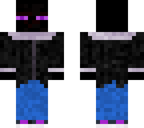 enderman in a jacket