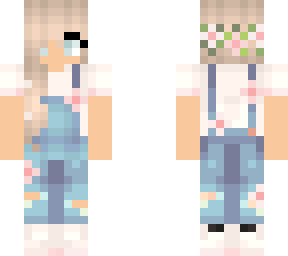 farm girl with overalls