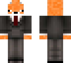fox in a suit