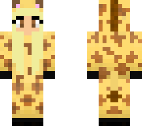 giraffe onesie blonde girl