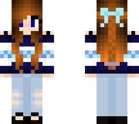 girl with bow 2 (redo)