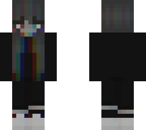glitched girl