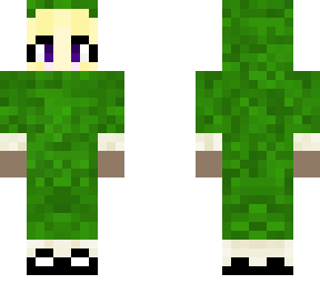 green sheep costume