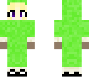 lime sheep costume
