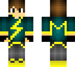 M lightning Skin V-2 | Minecraft Skin