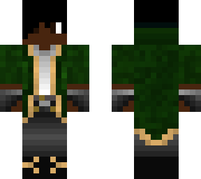 mage with green outfit