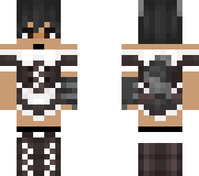 maid raccoon boy skin (-_-)