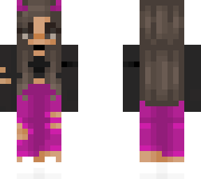 minecraft magenta, devil girl