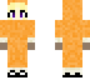 orange sheep costume
