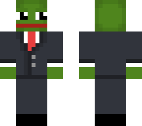 pepe with the suit on