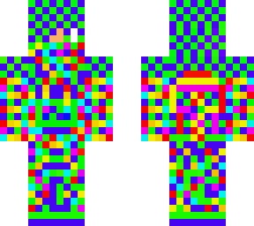 rainbow purple green ninja