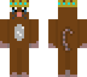 rat with diamond crown