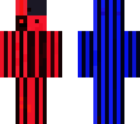 red blue | Minecraft Skin