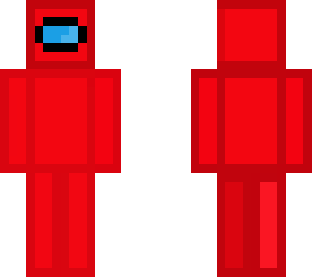 red egg headed crewmate