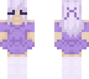unfinished purple girl hehe