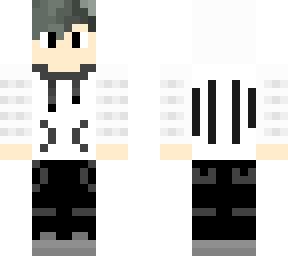 white jacket boy no mask