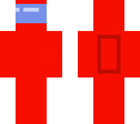 among us - red crewmate skin