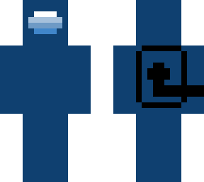 among us dark blue
