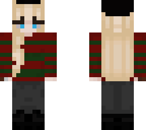 blonde freddy krueger girl