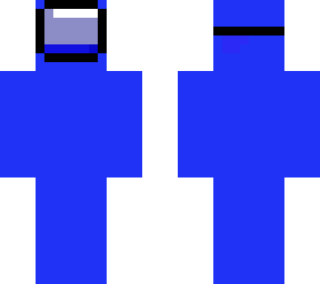 blue amung us guy
