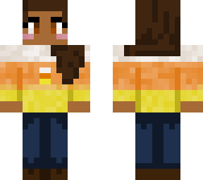candy corn sweater