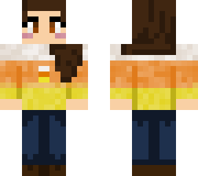 candy corn sweater