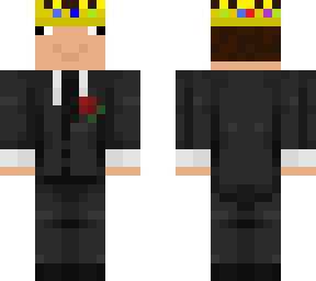 cool guy with techno crown