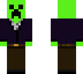 creeper in suit.