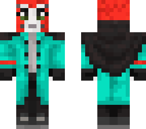 cyan cloaked pidgecraft