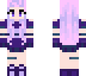 ellusion - purple and pink girl.