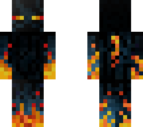 ender man with fire powers i guess